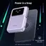 პორტატული დამტენი UGREEN PB572 (45328) Uno, 10000mAh, Magnetic Wireless Power Bank, Purple , 8 image - Primestore.ge