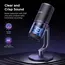 მიკროფონი UGREEN CM769 (35629), Microphone for PC, RGB, USB, 3.5mm, Black - Primestore.ge
