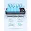 პორტატული დამტენი UGREEN PB761 (45763), 10000mAh, Magnetic Wireless Power Bank, Black , 7 image - Primestore.ge