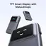 პორტატული დამტენი UGREEN PB511 (35603B) Uno, 10000mAh, USB, Type-C, Power Bank With Built In Cable, Grey , 6 image - Primestore.ge