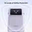 პორტატული დამტენი UGREEN PB511 (35604B) Uno, 10000mAh, USB, Type-C, Power Bank With Built In Cable, Purple , 10 image - Primestore.ge
