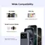 პორტატული დამტენი UGREEN PB511 (35603B) Uno, 10000mAh, USB, Type-C, Power Bank With Built In Cable, Grey , 4 image - Primestore.ge
