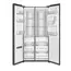 მაცივარი TCL C521CDIB FREE BUILT-IN, 521L, Energy E, 190x64x83.3, LED Display, Metal Fresh. Icy Blue glass , 3 image - Primestore.ge