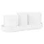 სამარილე და საპილპილე Ardesto Set for salt and pepper, 4 items, porcelain, white  - Primestore.ge