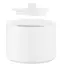 საშაქრე Ardesto Sugar bowl Prato, 7.8х7.8х9cm, 200ml, porcelain, white , 2 image - Primestore.ge