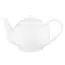 ჩაიდანი Ardesto Tea pot Imola, 850ml, porcelain, white  - Primestore.ge