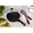 ტაფა Ardesto Deep Fry pan with lid Gemini Livorno, 24cm, aluminium, black , 4 image - Primestore.ge