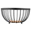 ხილის თასი Ardesto Basket Midori 25х25х13cm, metal, wood, black , 2 image - Primestore.ge