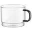 ჭიქების ნაკრები Ardesto Set of cups 350ml, 4pcs, borosilicate glass, transparent , 4 image - Primestore.ge