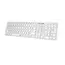 კლავიტურა Genius,Keyboard  SlimStar 126  USB White , 2 image - Primestore.ge