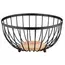 ხილის თასი Ardesto Basket Midori 25х25х13cm, metal, wood, black  - Primestore.ge