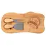 ნაკრები ყველის სერვირებისთვის Ardesto Set for serving cheese Midori, 28х14х2cm, bamboo, metal , 2 image - Primestore.ge