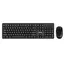 კლავიატურა და მაუსი MARVO WS005 BK wireless combo White  - Primestore.ge