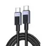 USB კაბელი UGREEN L512 (45064), 100W, Type-C to Type-C PD Fast Charging Cable, 2m, Space Gray - Primestore.ge