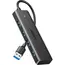 USB ჰაბი UGREEN CM219 (25851), 4xUSB 3.0, USB Hub, Black - Primestore.ge
