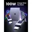 USB კაბელი UGREEN L512 (45064), 100W, Type-C to Type-C PD Fast Charging Cable, 2m, Space Gray - Primestore.ge