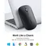 მაუსი UGREEN MU001 (90531), Wireless, Bluetooth, USB, Mouse, Starry Black , 7 image - Primestore.ge