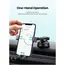 მობილურის დამჭერი UGREEN LP200 (60990B), Gravity Phone Holder With Suction Cup, Black - Primestore.ge