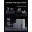 მობილურის დამტენი UGREEN X753 (25356) Nexode Pro, 65W, USB, Type-C, Ultra Slim Travel Adapter, Grey - Primestore.ge