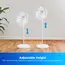 ვენტილატორი Midea FS40-19M, 40W, Fan, White - Primestore.ge