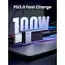 USB კაბელი UGREEN L512 (45064), 100W, Type-C to Type-C PD Fast Charging Cable, 2m, Space Gray - Primestore.ge