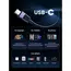 USB კაბელი UGREEN L513 (45067), 240W, Type-C to Type-C PD Fast Charging Cable, 1m, Space Gray - Primestore.ge