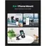 მობილურის დამჭერი UGREEN LP200 (60990B), Gravity Phone Holder With Suction Cup, Black - Primestore.ge