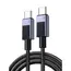 USB კაბელი UGREEN L513 (45068), 240W, Type-C to Type-C PD Fast Charging Cable, 2m, Space Gray - Primestore.ge