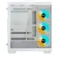 ქეისი Gigabyte C500 PANORAMIC STEALTH ICE 4x120mm ARGB Fans Mid Tower White - C500PI ST - Primestore.ge