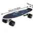 სკეიტბორდი M350YST-SKALETON2 მანათობელი ბორბლები და სახელურით , 2 image - Primestore.ge