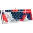 კლავიატურა A4tech Bloody S98 RGB Mechanical Gaming Keyboard Red Switch US Layout Sports Navy , 2 image - Primestore.ge