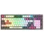 კლავიატურა A4Tech Bloody WS98 Dual-Core Wireless Mechanical Keyboard BLMS Red Plus Switch Pixels Red  - Primestore.ge