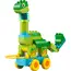 ლეგო LEGO Constructor DUPLO Town 3in1 Dinosaurs on Wheels , 4 image - Primestore.ge