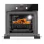 ჩასაშენებელი ღუმელი Hansa electrical BOES68401 black - Primestore.ge