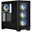 ქეისი 2E 2E-G2302B Dominator Pro, Computer Case, MidT, ATX, Mini-ITX, Micro-ATX, 2xUSB3.0, USBType-C, Black - Primestore.ge