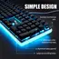 კლავიატურა Royal Kludge RK918 Mechanical Keyboard, Red switch, Wired, USB, Black , 4 image - Primestore.ge