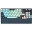 კლავიატურა Royal Kludge RK96 Mechanical Keyboard, Red switch, Hot Swappable, Wireless, USB Type-C, 2.4 GHz, Bluetooth, Forest Blue  - Primestore.ge