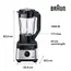 ბლენდერი BRAUN JB7551BK - Primestore.ge