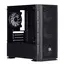 კომპიუტერის ქეისი 2E GAMING Computer case CALLEO (GB700) MiniT, Micro ATX,Mini ITX,2xUSB2.0,1xUSB3.0,4x120mm ARGB, TG (side panel), without PSU, black - Primestore.ge