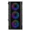 კომპიუტერის ქეისი 2E GAMING Computer case CALLEO (GB700) MiniT, Micro ATX,Mini ITX,2xUSB2.0,1xUSB3.0,4x120mm ARGB, TG (side panel), without PSU, black - Primestore.ge