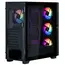 კომპიუტერის ქეისი Zalman PC case  S5 Neo without PSU, 1xUSB3.1, 1xUSB2.0, 4x120mm FRGB, VGA 390mm, LCS ready, TG Side Panel, ATX, black - Primestore.ge