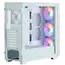 კომპიუტერის ქეისი Zalman PC case  S5 Neo without PSU, 1xUSB3.1, 1xUSB2.0, 4x120mm FRGB, VGA 390mm, LCS ready, TG Side Panel, ATX, white - Primestore.ge