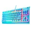 კლავიატურა SteelSeries Keyboard membrane Apex 3 TKL, 84key, USB-A, EN, RGB, aqua , 2 image - Primestore.ge