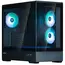 კომპიუტერის ქეისი Zalman Computer case P30 Black V2, without PSU, 1xUSB3.0, 1хUSB Type-C, 3x120mm ARGB, TG Front/Side Panel, mATX, Black - Primestore.ge