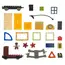 მაგნიტური კონსტრუქტორი Magplayer Designer magnetic Train 68 MPK-68 , 2 image - Primestore.ge