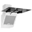 გამწოვი Ardesto Hood Inclined hood, 60cm, 900m3h, glass, 2х1W LED, button, white - Primestore.ge