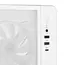 კომპიუტერის ქეისი  2E-V510W, PC case 2E GAMING Credo Plus V510W without PSU, 1xUSB3.0, 1х USB 2.0, 1xUSB Type-C, 4x120mm RGB Rainbow, VGA 310mm, TG Side Panel, ATX, white - Primestore.ge