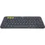 კლავიატურა LOGITECH K380 Multi-Device Bluetooth Keyboard - DARK GREY - RUS , 3 image - Primestore.ge