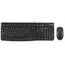 კლავიატურა და მაუსი LOGITECH MK120 Corded Combo - BLACK - USB - RUS  - Primestore.ge
