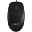 მაუსი LOGITECH Mouse M100 - BLACK - USB - EMEA-914 - AKOYA HANGTAB BOX M100  - Primestore.ge